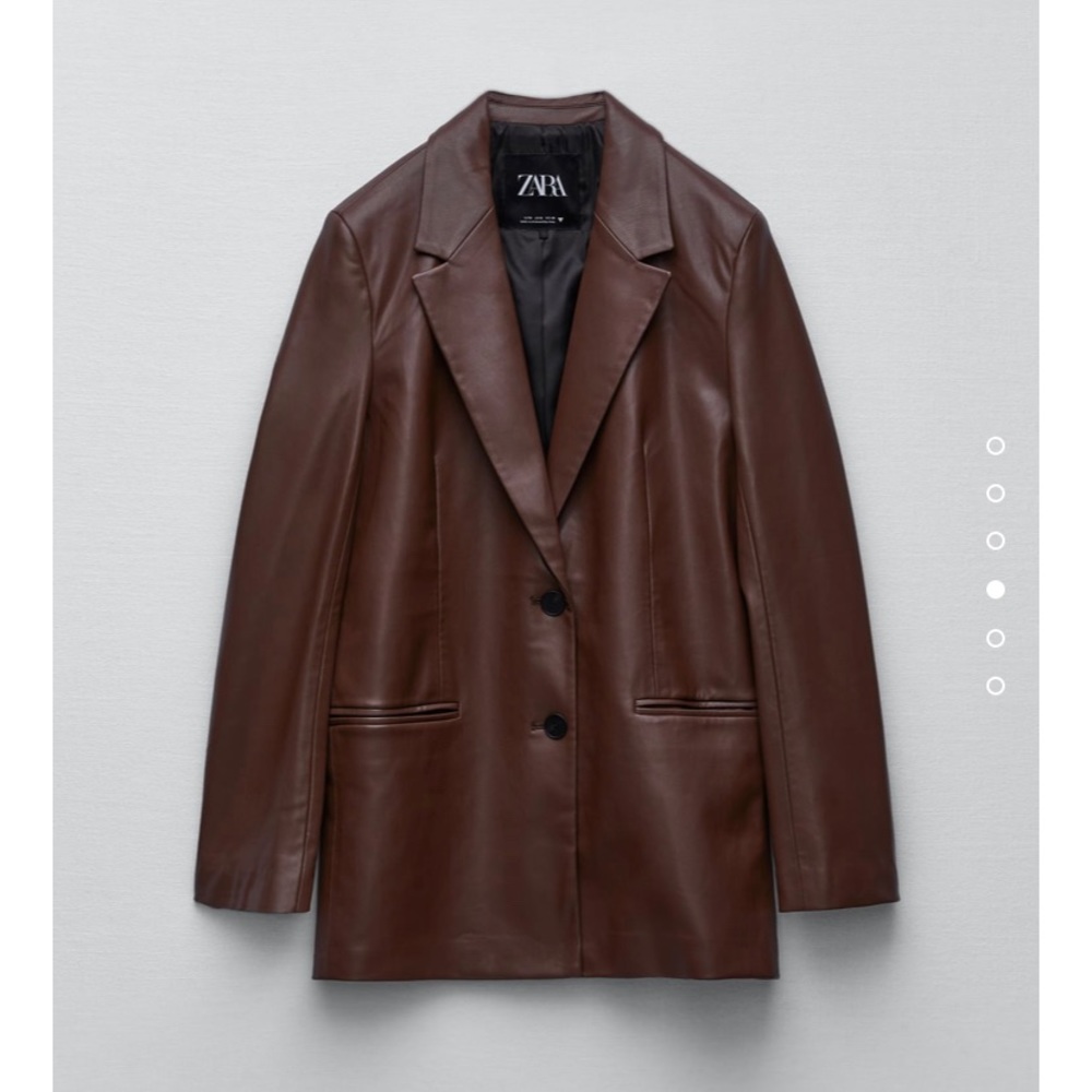 leather blazer